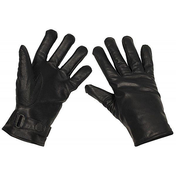 MFH Lederhandschuhe Bundeswehr Lederhandschuhe, schwarz günstig online kaufen