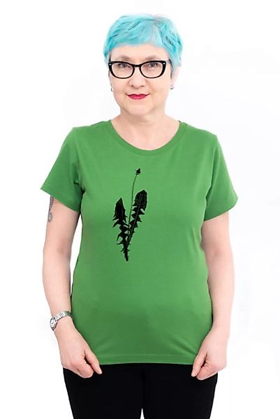 Fair-trade-frauenshirt "Löwenzahn" - Made In Kenia - Grasgrün günstig online kaufen
