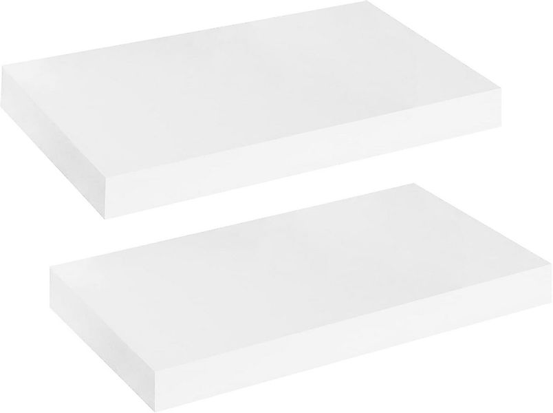 Hoobro Wandregal, 40 cm Schweberegal 2-tlg., mit unsichtbaren Halterungen, günstig online kaufen