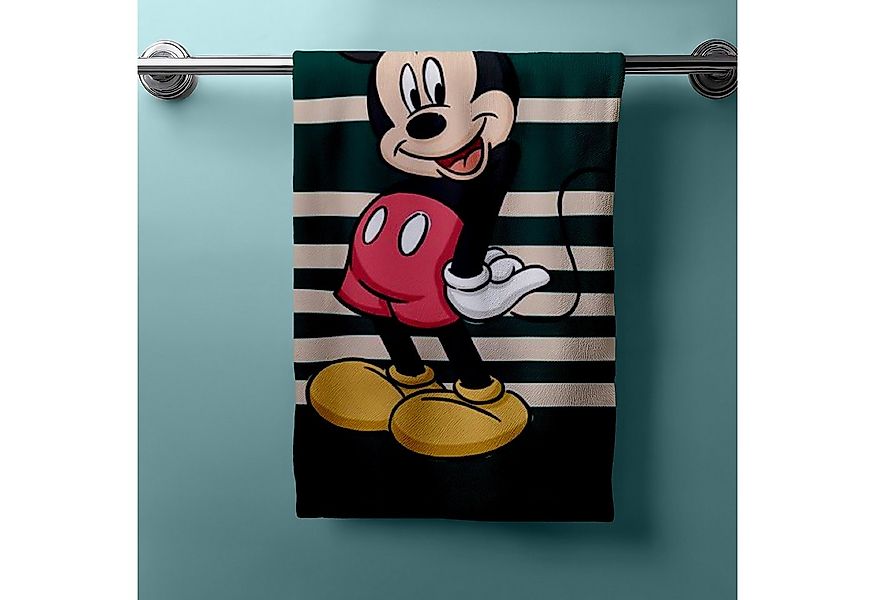 BrandMac Handtücher Disney Mickey Duschtuch Badetuch 60 x 120 cm, (1 Duscht günstig online kaufen