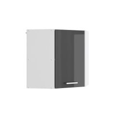 Vicco Eckhängeschrank R-Line, Anthrazit Hochglanz/Weiß, 57 günstig online kaufen
