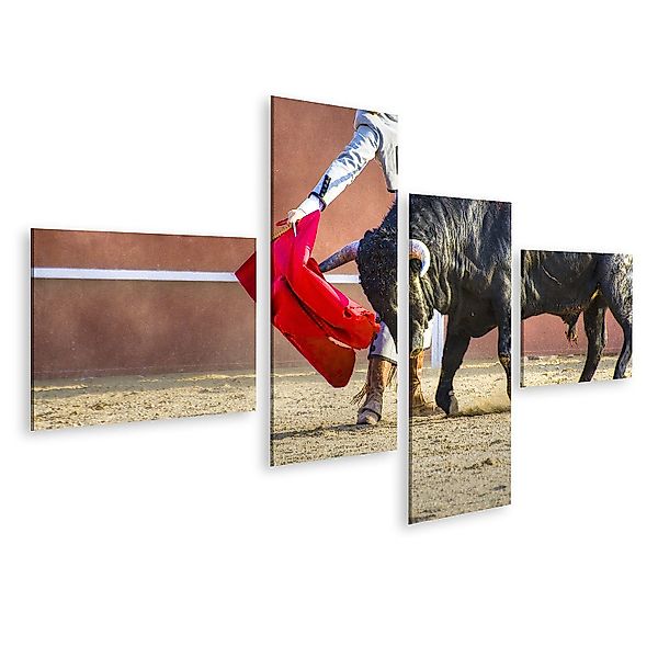 islandburner Leinwandbild Bild auf Leinwand Kämpfender günstig online kaufen