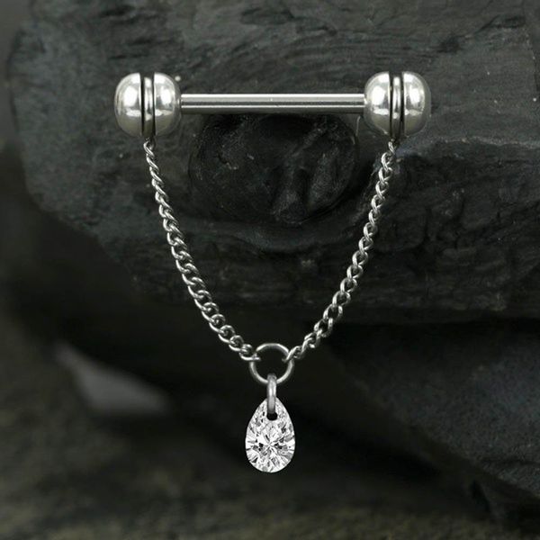 viva-adorno Brustwarzenpiercing Nippelpiercing Brust Barbell Piercing günstig online kaufen