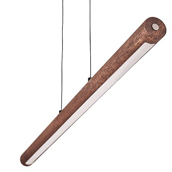 hofstein Pendelleuchte dimmbare Hängelampe aus Metall/Holz/Kunststoff günstig online kaufen