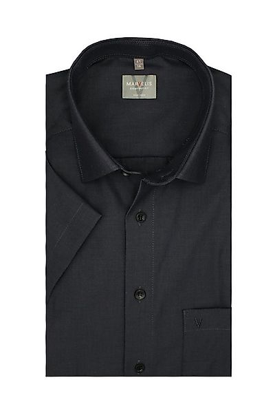 MARVELIS Businesshemd Kurzarm Comfort Fit, Chambray, New Kent Kragen Regula günstig online kaufen