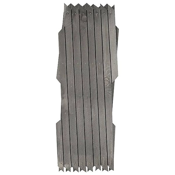 vidaXL Gartenzaun, Rankzäune 5 Stk. Grau günstig online kaufen