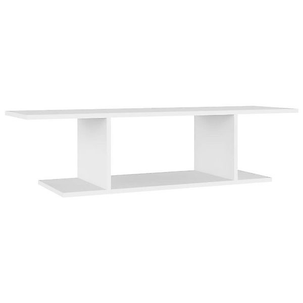 furnicato TV-Schrank TV-Wandschrank Weiß 103x30x26,5 cm (1-St) günstig online kaufen