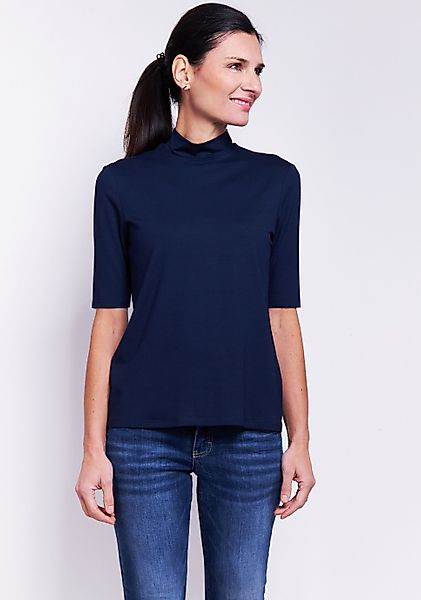 Seidel Moden Stehkragenshirt im hüftlangen Schnitt, günstig online kaufen