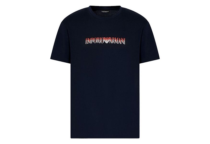 Emporio Armani T-Shirt T-Shirt Beachwear mit Print günstig online kaufen