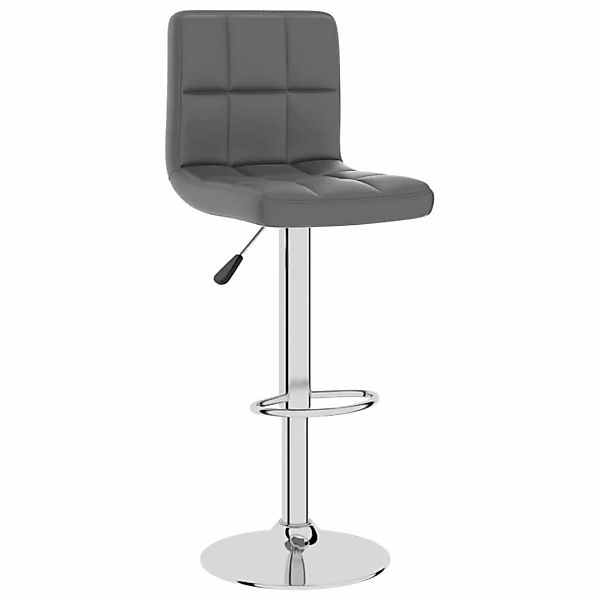 vidaXL Barhocker Barhocker Grau Kunstleder (1 günstig online kaufen