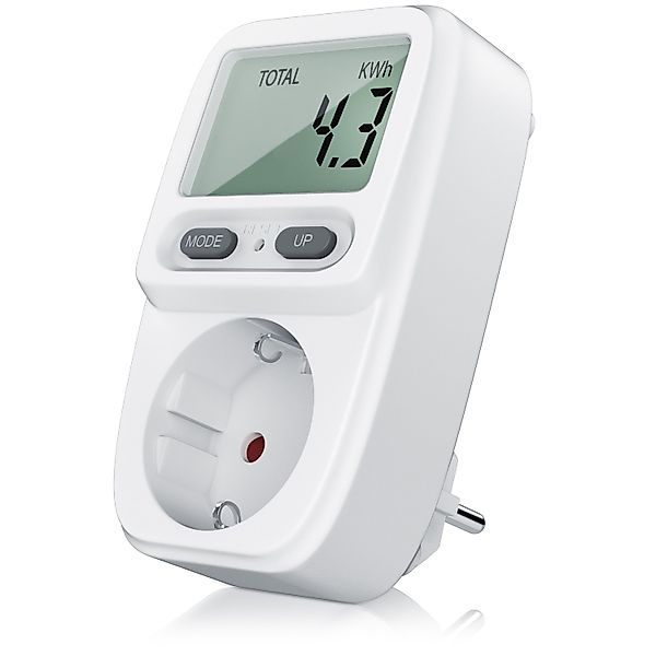 BEARWARE Energiekostenmessgerät, Stromverbrauchszähler mit Kindersicherung, günstig online kaufen
