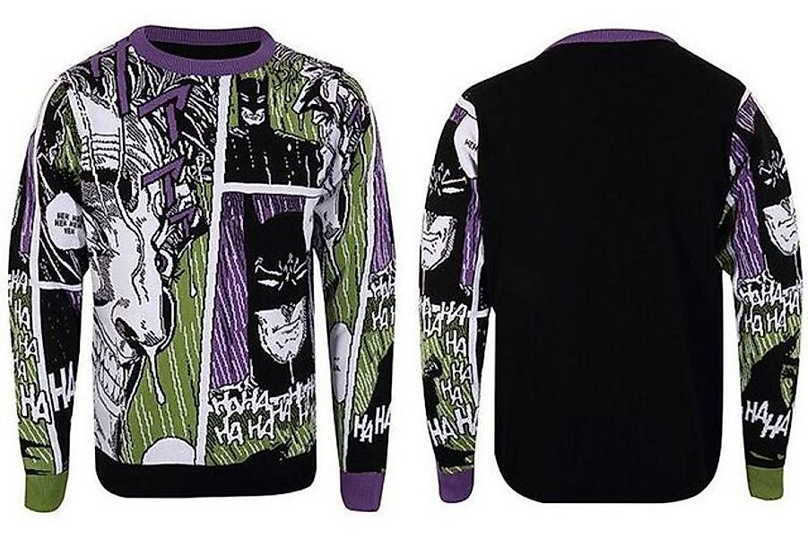 Batman Rundhalspullover Joker Manga Jumper günstig online kaufen