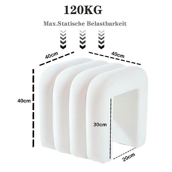 Zedelmaier Sitzhocker Stilvolle Sitzhocker, Polsterhocker, Fußhocker, Schmi günstig online kaufen