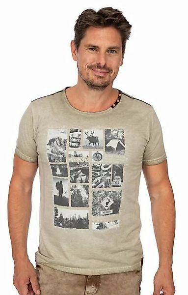 MarJo Trachtenshirt T-Shirt MANUEL schlamm günstig online kaufen