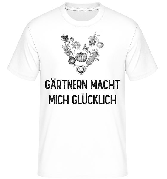 Gärtnern Macht Glücklich · Shirtinator Männer T-Shirt günstig online kaufen