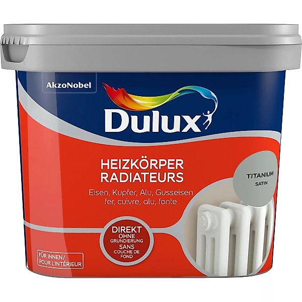 Dulux Fresh Up Heizkörperlack Satin Titanium 750 ml günstig online kaufen