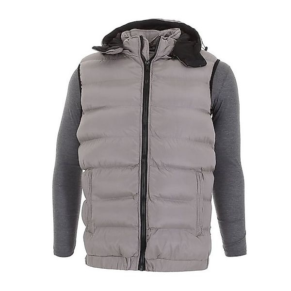 Ital-Design Funktionsjacke Herren Freizeit Weste Kapuze (abnehmbar) Gefütte günstig online kaufen