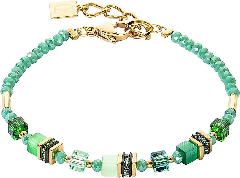 COEUR DE LION Armband Schmuck Edelstahl Mini Cubes Würfelkette, Made in Ger günstig online kaufen