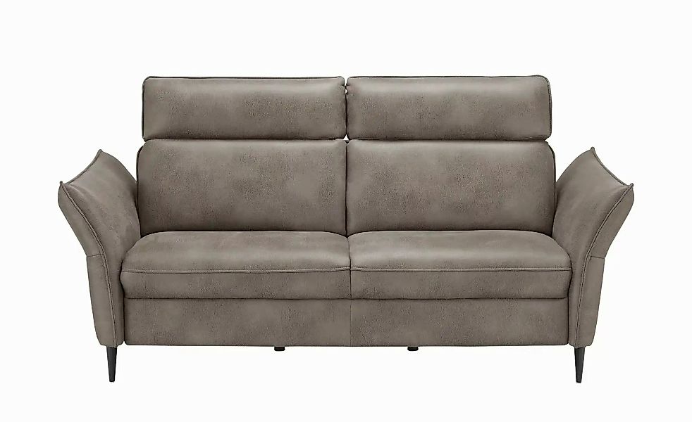 Hukla Sofa 2 5-sitzig  Solea ¦ grau ¦ Maße (cm): B: 196 T: 95.0 Polstermöbe günstig online kaufen