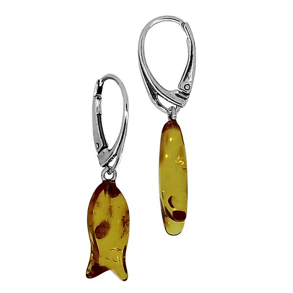OSTSEE-SCHMUCK Paar Ohrhänger Ostsee-Schmuck Ohrhänger Fisch günstig online kaufen