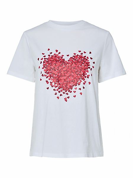 pieces Kurzarmshirt "PCMARIA SS O-NECK TEE BC MM JRS" günstig online kaufen
