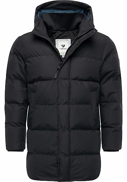 Ragwear Wintermantel "Nortday" Wasserdichter Winter Steppmantel mit Kapuze günstig online kaufen