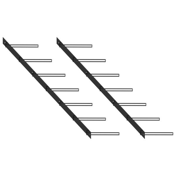 vidaXL Weinregal Wand-Weinregale für 14 Flaschen günstig online kaufen