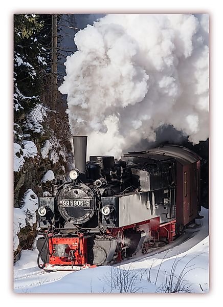 LYSCO Poster XXL Plakat Winter, Winterlandschaft, günstig online kaufen