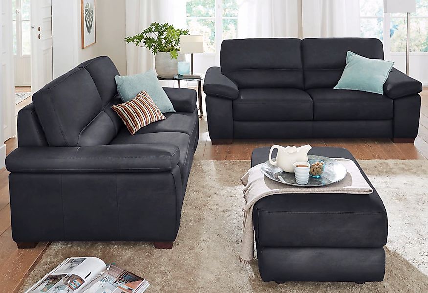 CALIA ITALIA Polstergarnitur "Gaia, hochwertige Garnitur aus 2-Sitzer & 3-S günstig online kaufen