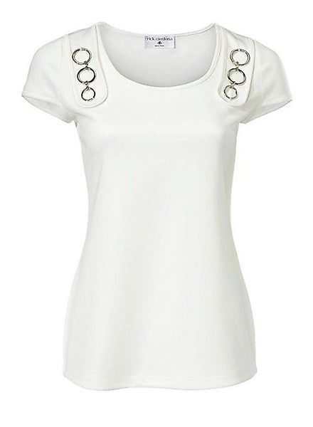 Rick by rick cardona T-Shirt Rick Cardona Damen Designer-Blusentop, offwhit günstig online kaufen