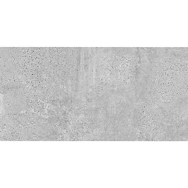 Bodenfliese Feinsteinzeug Grau Matt 59,8 cm x 119,8 cm günstig online kaufen