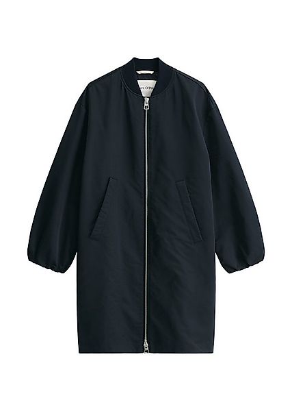 Marc O'Polo Langmantel im Aviator-Stil regular aus recyceltem Polyester-Twi günstig online kaufen