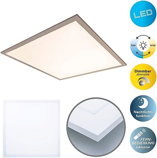 näve LED Panel »Nico« LED-Modul 1 Stk. Kaltweiß   Neutralweiß   Warmweiß De günstig online kaufen