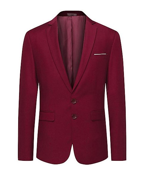 Allthemen Anzugsakko Herren 1 Knopf Blazer mit klassischem Reverskragen günstig online kaufen