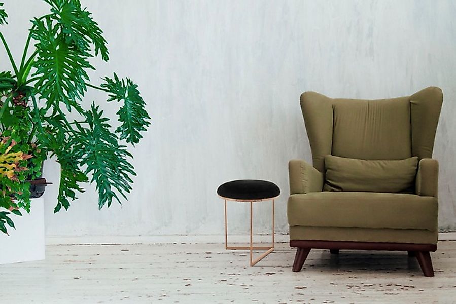 Kayoom Sitzhocker »Hocker Wynona 325, in stilvollem Design, mit dreieckiger günstig online kaufen