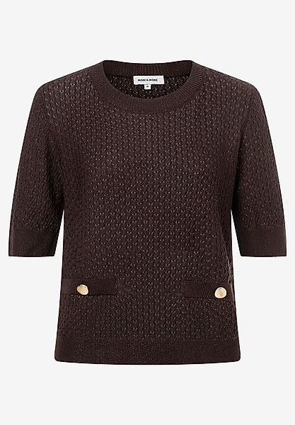 Struktur-Pullover, braun günstig online kaufen