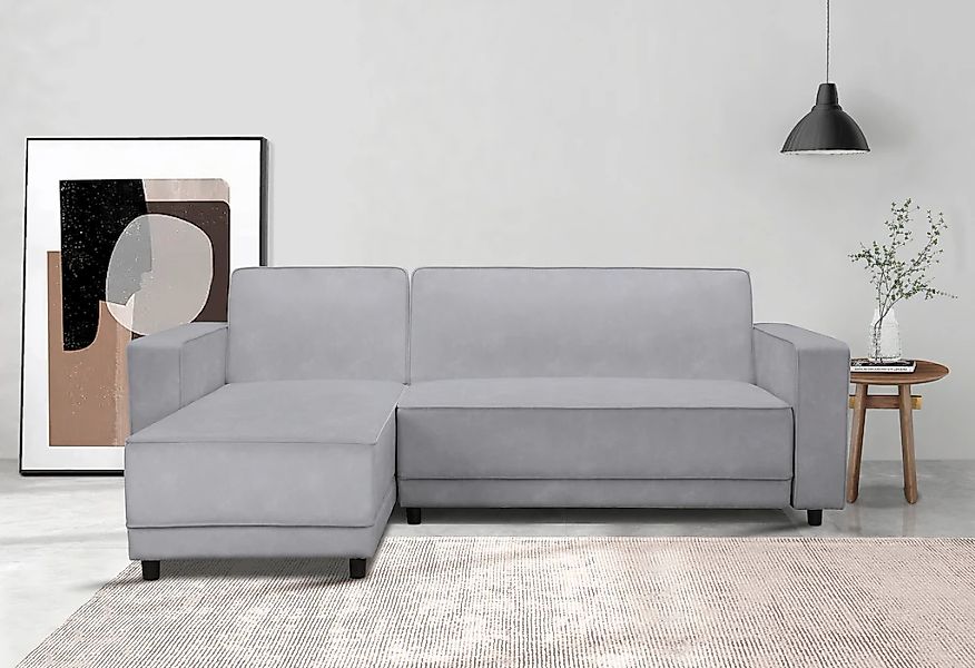 Dorel Home Ecksofa "Allie Schlafsofa 230 cm mit Relaxfunktion in der Rücken günstig online kaufen