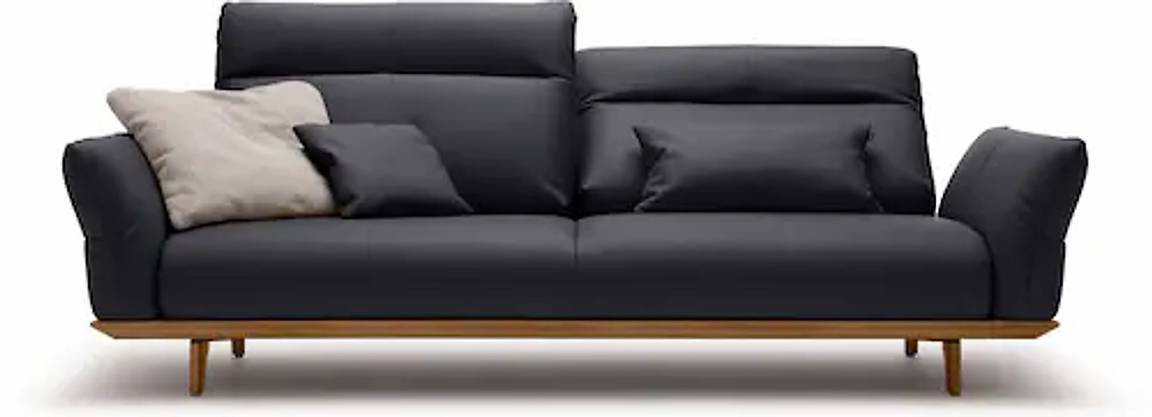 Creation BY ROLF BENZ 3,5-Sitzer »CR.460«, Sockel und Füße in Nussbaum, Bre günstig online kaufen