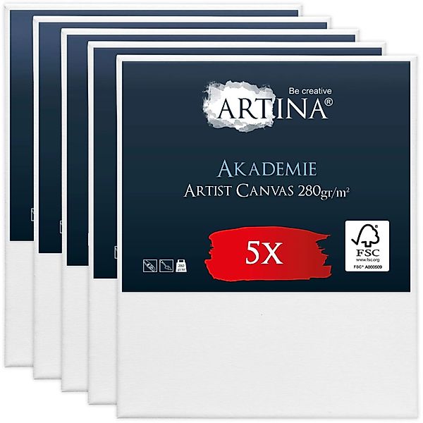 Artina Akademie Keilrahmen 50x60cm FSC 5tlg günstig online kaufen