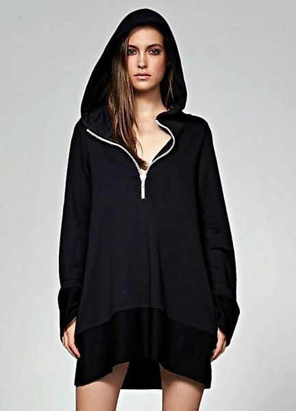 ILAY Lit Longsweatshirt Amy Hoodiekleid mit Zipper günstig online kaufen