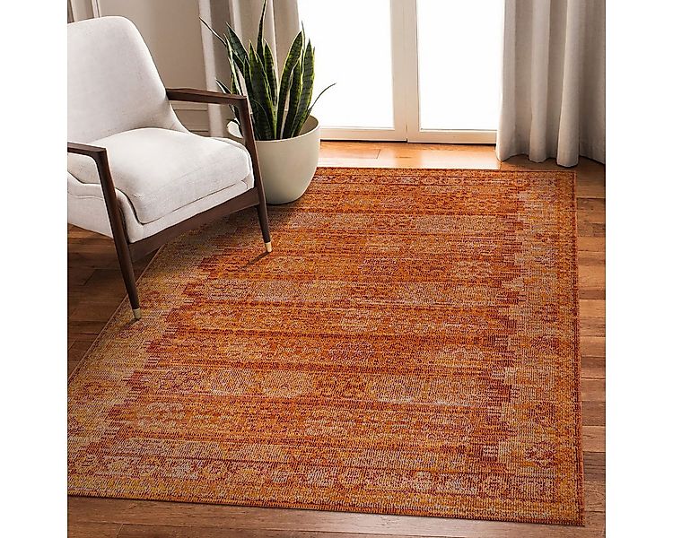 Rugium Teppich Antik 1115 orange moderner Vintage-Teppich, Höhe: 6 mm, rech günstig online kaufen