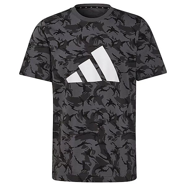 Adidas Fi Camo Kurzarm T-shirt XS Multicolor / Grey Six günstig online kaufen