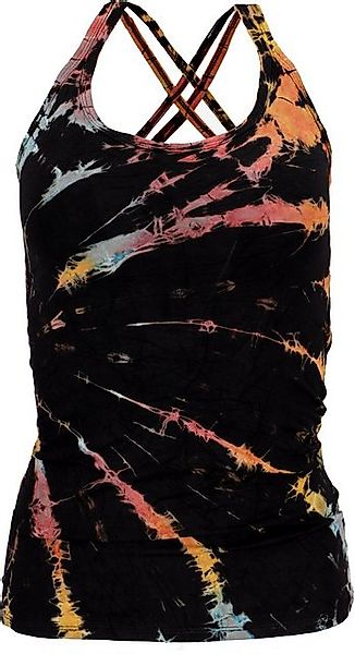 Guru-Shop T-Shirt Sommerliches Batik Yoga Top, Unikat Tie Dye Top.. Festiva günstig online kaufen