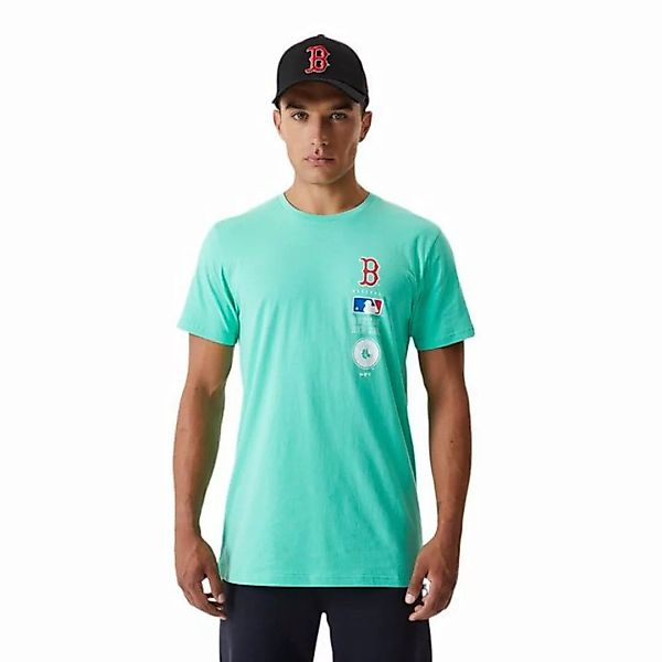New Era T-Shirt T-Shirt New Era MLB Stack Logo Bosred günstig online kaufen