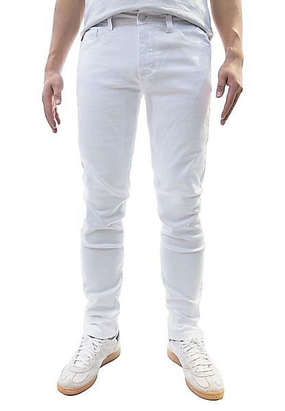 Jaylvis Regular-fit-Jeans Regular Denim Jeans 5-Pocket-Style Weiße Basic Je günstig online kaufen