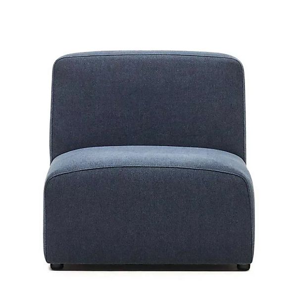 Dunkelblauer Modulsofa Sessel in modernem Design 75 cm breit günstig online kaufen