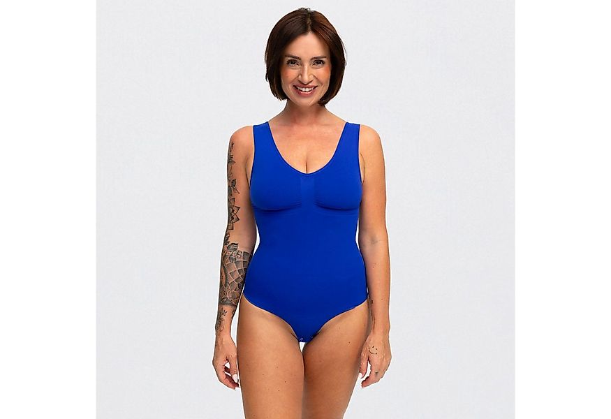 Creamy Fabrics Miederbody Tank Bodysuit Sculpting Shapewear mit String-Web günstig online kaufen