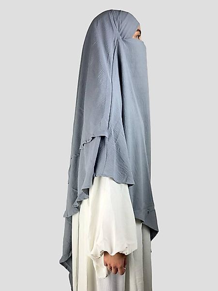 Aymasal Kopftuch Zweilagiger Khimar Aqsa Jazz günstig online kaufen
