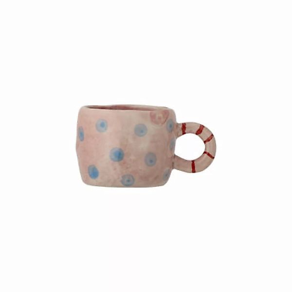 Tasse Nini keramik rosa / Ø 7 x H 6 cm - Steingut - Bloomingville - Rosa günstig online kaufen