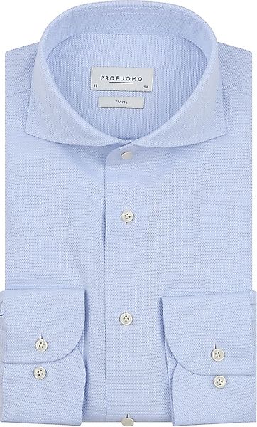 Profuomo Hemd Travel Hellblau - Größe 44 günstig online kaufen